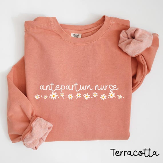 Antepartum Nurse Crewneck Sweatshirt OB/GYN Nurse Sweatshirt, Antepartum Testing Unit ATU Nurse, Antepartum Rn Labor and Delivery Gifts C018