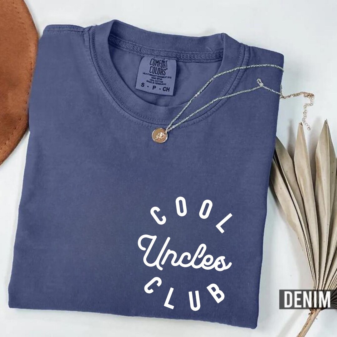Comfort Colors® Cool Uncles Club Shirt, Pregnancy Announcement Shirt ...