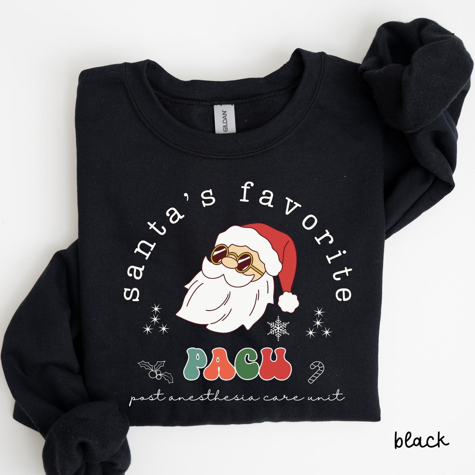 Christmas Post Anesthesia Care Unit Nurse Sweatshirt, Holiday PACU