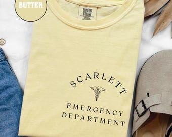 Custom Emergency Department Shirt, Er Nurse Shirt, ER Shirt, Emergency Nurse Shirt, Emergency Department Tech, ER Nurse Tees, RN Nurse, E322