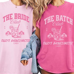 Custom Bachelorette Party Shirt, Luxury Bach, Bachelorette Merch, Bridal Party Gifs, Bach Trip Shirt, Personalized Wedding, Vegas Bach, E680