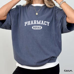 Pharmacy Squad Shirt, Pharmacist Shirt, Pharmacy Student Gift, Pharmacy Assistant Tee, Pharmacist Tech Pharmacy School, Pharmacist Gift E115
