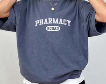 Pharmacy Squad Shirt, Pharmacist Shirt, Pharmacy Student Gift, Pharmacy Assistant Tee, Pharmacist Tech Pharmacy School, Pharmacist Gift E115