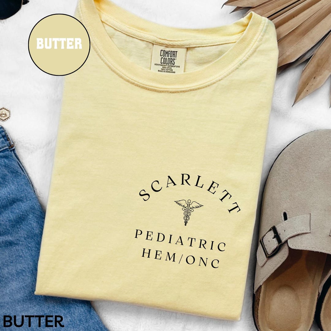 Personalized Pediatric Hem Onc Nurse Shirt, Pediatric Hem Onc Nurse ...