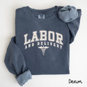 Comfort Colors® Labor And Delivery Shirt, L And D Tee, Baby Delivery Shirt, Baby Nurse Shirts, Labor Nurse Gift, Maternity Nursing Tee, C424