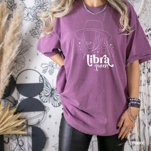 Libra Queen Shirt, Astrology Shirt, Libra Gift, Zodiac Sign Shirt, Libra T Shirt, Libra Birthday Gift, Horoscope Gift, Zodiac Gift, E317