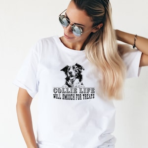 border collie border collie print border collie tshirt  collie love border collie hoodie dog mum dog dad