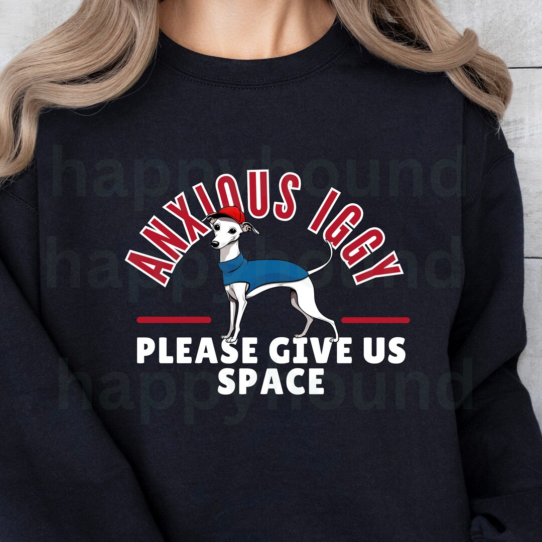 Italian Greyhound Whippet Iggy Knitting Hoodie main image 1
