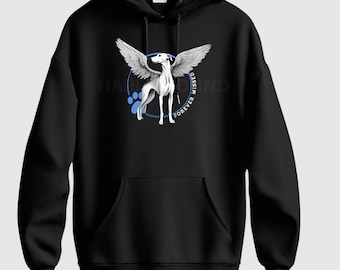 whippet whippet hoodie dog mum whippet rainbow whippet greyhound whippet with wings rainbow hoodie dog love whippets