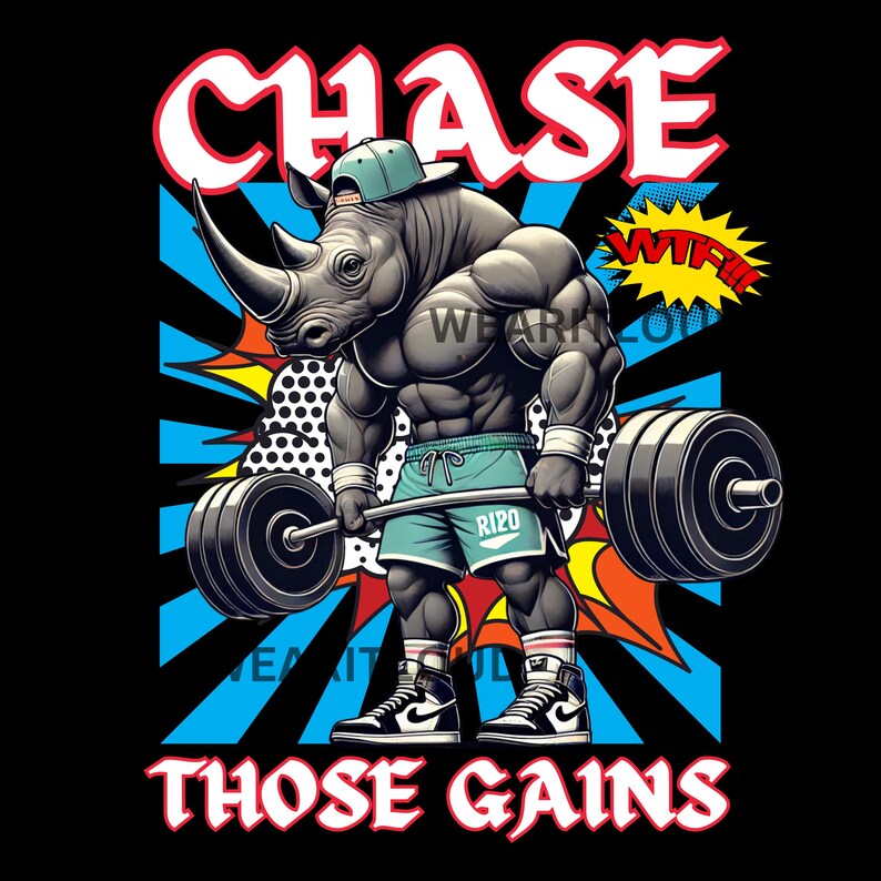 4 x designer beastmode dtf rhino designer gym design bodybuilding dtf tyngdlyftningsdesigner gymshark gym mode fearless dtf beastmode rhino dtf bild 2