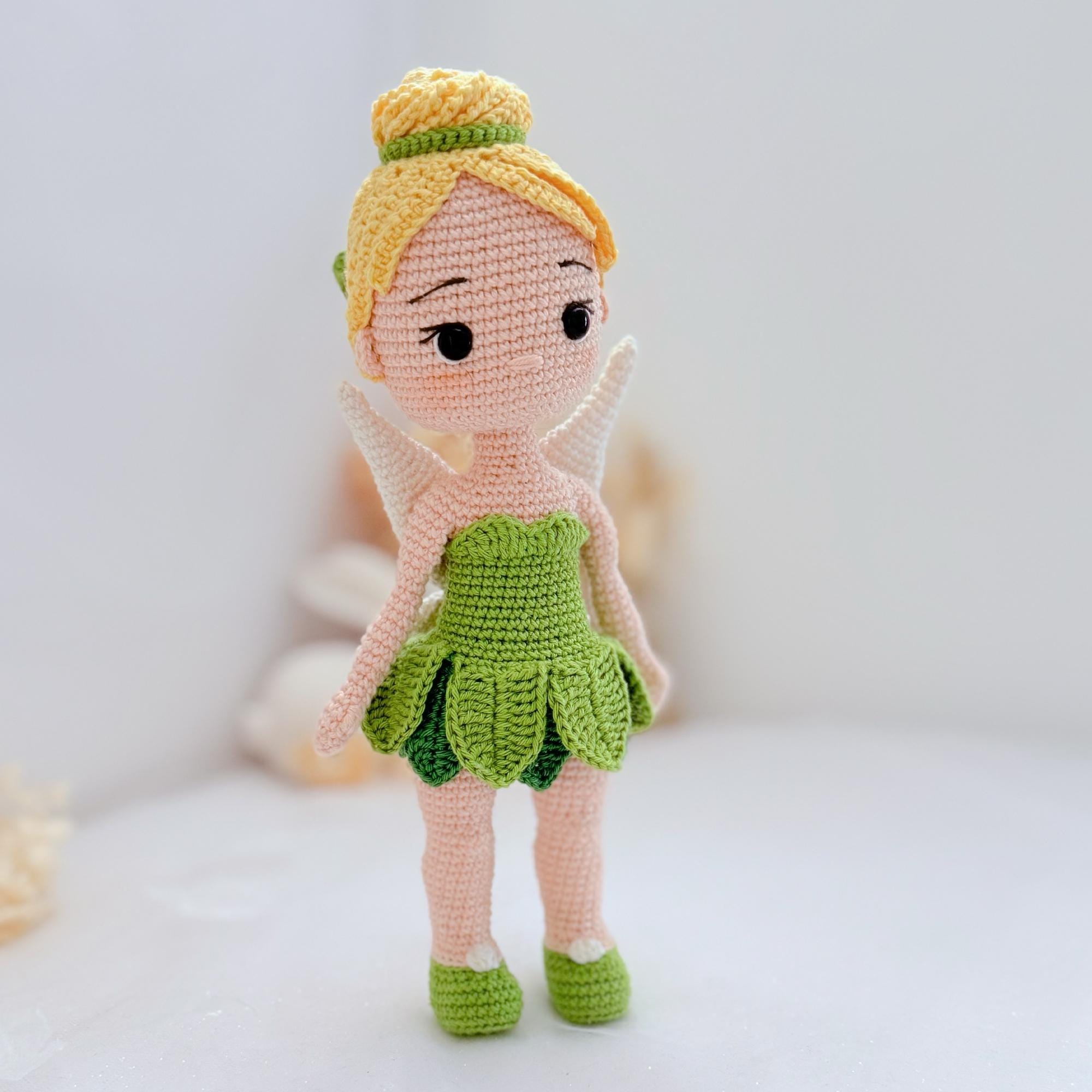 English PDF Crochet Pattern Tinker Bell Instant Download Fairy