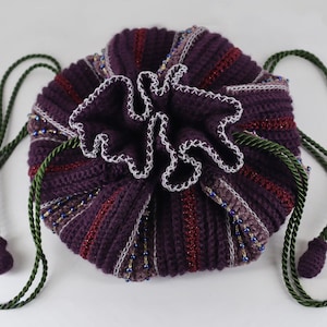 Magical Beaded Bag Crochet Pattern (english PDF) – Small Reticule Purse ...