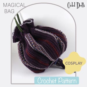 Magical Beaded Bag Crochet Pattern (English PDF) – Small Reticule Purse Instructions