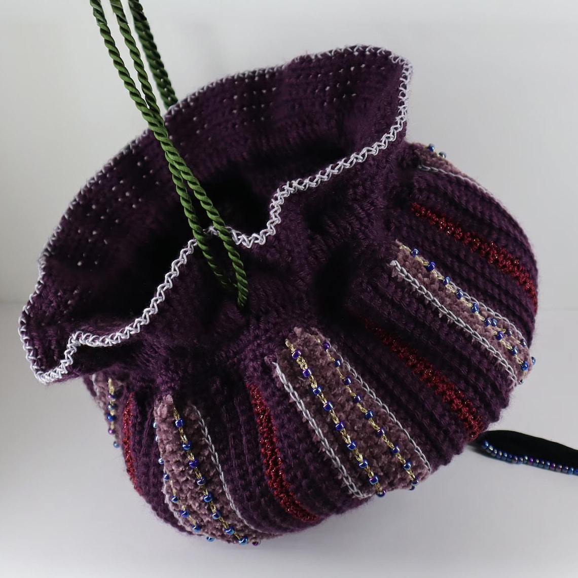 English PDF Crochet Pattern Hermione Beaded Bag Instant Download ...