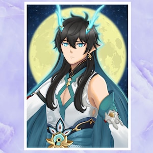 Fire Emblem Heroes Halloween Mia Holographic Print