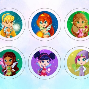 Winx Club Badges