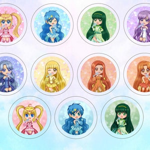 Pichi Pichi Pitch Badges