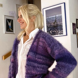 Knitting instructions: "COZY" cardigan | 2 different designs | for beginners | with video | German image 1