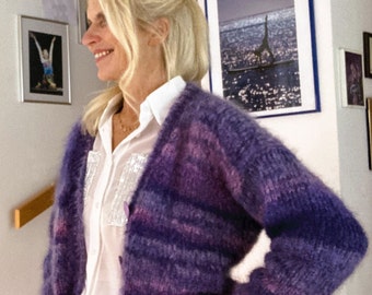 Strick-Anleitung:  Strickjacke "COZY" - Cardigan | für Anfänger| for beginners | mit Video | deutsch | english