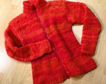 Knitting instructions: "COZY" cardigan | 2 different designs | for beginners | with video | German