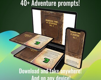 Dungeon Master Gift Tome of Adventures V2 DnD speler cadeau DM geschenken dnd campagne cadeau dnd dm cadeau vader dnd cadeau dnd cadeau voor hem cruciale rol