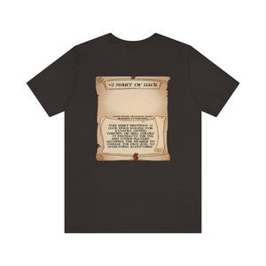 Regalo Dungeon Master / Camicia della fortuna Camicia DnD / Camicia Geek TTRPG che è un ottimo regalo per qualsiasi DM o GM