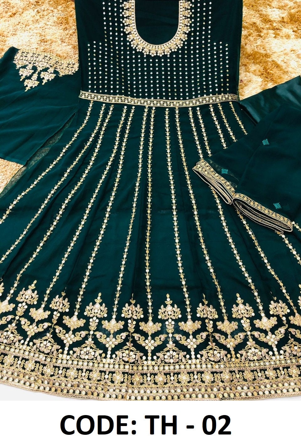 Long Anarkali Dress Bollywood Long Gown Wedding Indian Kurta Etsy