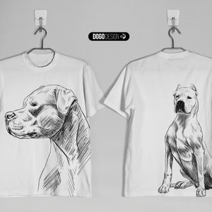 Dogo Argentino t-shirt, Dogo Argentino Lover Gift, Dogo Argentino Owner Gift, Dogo Fan, Dogo Lover, Dog Lover Gift Idea