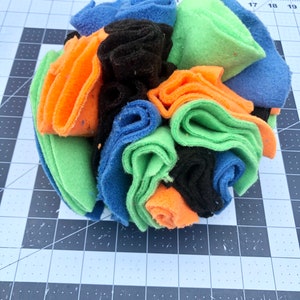 Handmade Dog Pet Snuffle Ball, Food/Treats, Puzzle, Enrichment, Hide, Forage, Rooting, Mental Stimulation, Slow Feeder, Interactive, Toy