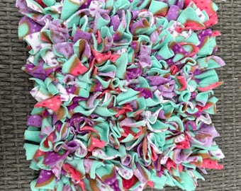 Dog/Pet Snuffle Mat for treats/food, Rooting Rug, Enrichment, Sensory Play, Mental Exercise, Slow Feeder, training (benefits dog rescue)