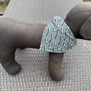 Philadelphia Eagles cotton fabric Dog/Pet Bandana/Scarf/Neckwear, slip over the collar (benefits non-profit dog rescue)