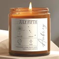 Custom Birthdate Candle - Zodiac Gift for him - Personalized Astrology Candle - Star Sign Candle Gift - Constellation Gifts for men & women
