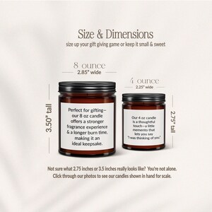 two brown glass jars, each with a label describing their size and features. The jars are tall and have a cylindrical shape. The image does not contain any text that can be described in more detail, and it does not include any additional information about the context or background.