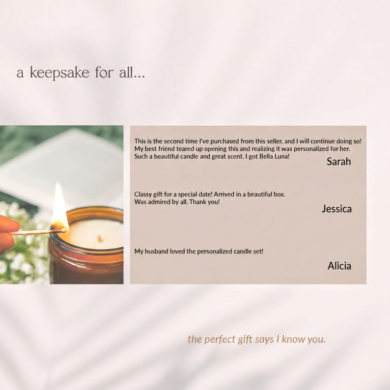 A keepsake for all...