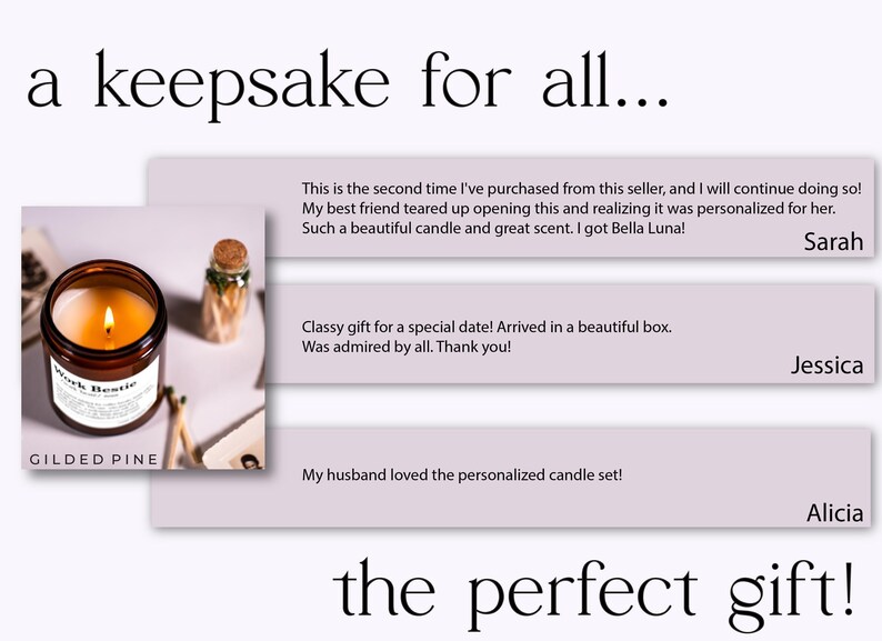 Personalized Work Bestie Defintion Gift, Coworker Candle Gifts, Custom Colleague Funny Coworker Gift, Work Friend Gift Ideas imagen 5