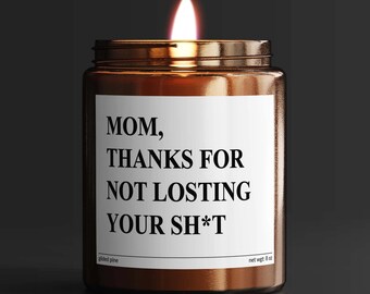 Regalo divertido para mamá: Gracias por no perder los estribos. Regalo de mi hija.