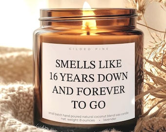 Huele a 16 años transcurridos y a toda una vida por delante / Divertido regalo de aniversario
