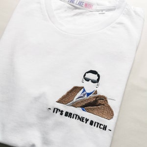 To Britney B*tch - The Office - haftowana koszulka lub bluza z okrągłym dekoltem lub bluzą z kapturem - Michael Scott