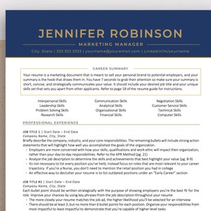 ATS Friendly Resume Template Google Docs, Modern Resume 2023, Resume Template Word, Google Docs Resume Template, ATS Resume Template
