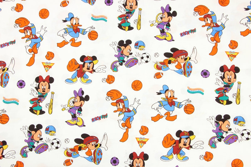 Mickey Mouse Gucci Brown Cotton Fabric – Lacetastic