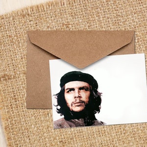 Che Guevara Greeting.Che Guevara card,Che Guevara Greeting Card,Che Guevara Art Greeting Card