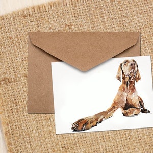 Vizsla Majestic Greeting/Note Card.Vizsla cartes, cartes de notes Vizsla, cartes de vœux Vizsla, cartes de vœux Vizsla