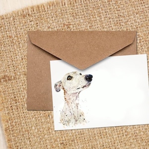 Biglietto d'auguri per levrieri III - Biglietti per levrieri, biglietti per whippet, biglietti d'auguri per whippet, biglietti d'auguri per levrieri