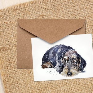 Wirehaired Dackel I Grußkarte/Weihnachtskarte.Wire Dackel Karten,Wire Dackel Karten,Wire Dackel Karten,Wirehaired Dackel Grußkarten