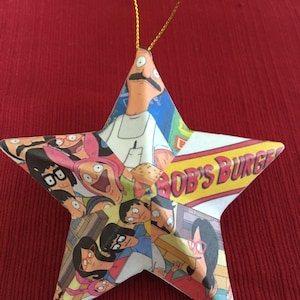 Bobs Burgers - Handmade - Ornament - Christmas - Belcher - Louise - Tina - Linda - Gene - Bob