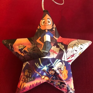 The Owl House - Handmade - Ornament - Christmas - Decoration - Luz - Edalyn - Gus - Willow - King - Eda - Amity - Disney - LGBTQ