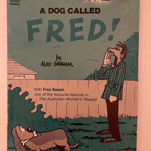 Vintage Classic Comic a DOG CALLED FRED 1stEdition,Collection items Aus - Retro Gift Idea