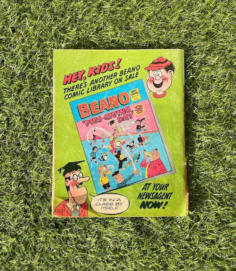 Rare Vintage 1981 BEANO Comic Library Nostalgic SINGLE ISSUE Collectors ...
