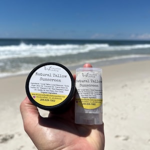 Natural  Tallow Sunscreen
