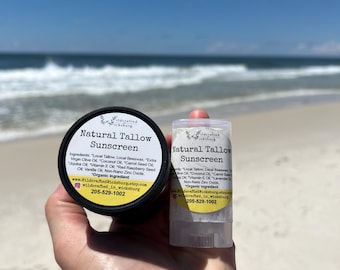 Zonnebrandcrème met natuurlijk talg